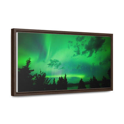 Northern Lights on Canvas Panoramic
