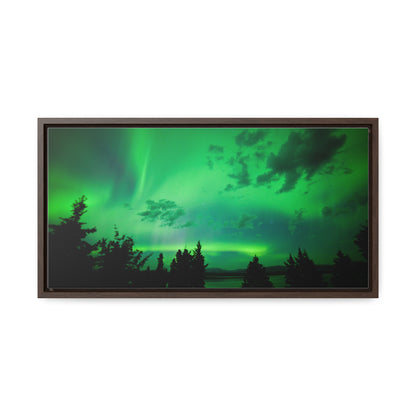Northern Lights on Canvas Panoramic